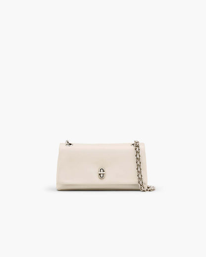 The Dual Chain Mini Bag Cloud White - Marc Jacobs Signature