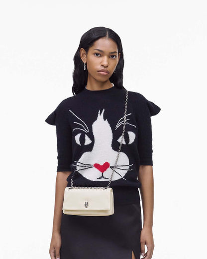 The Dual Chain Mini Bag Cloud White - Marc Jacobs Signature