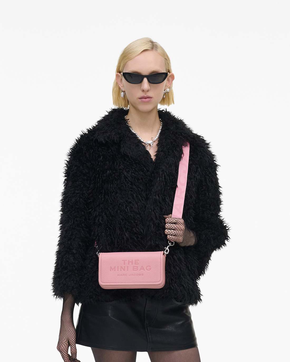 The Leather Mini Bag Ribbon Pink - Marc Jacobs Featured