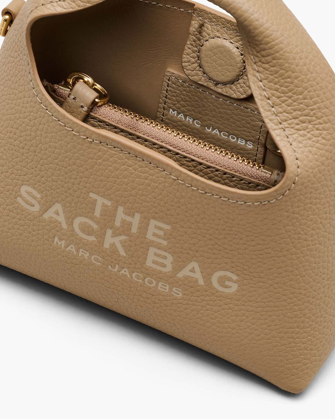 The Micro Crossbody Sack Bag Camel - Marc Jacobs Recommended