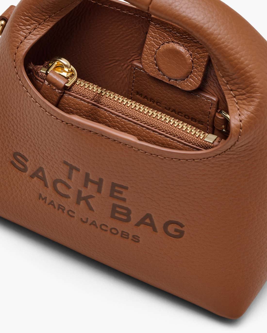 The Micro Crossbody Sack Bag Argan Oil - Marc Jacobs Exclusive