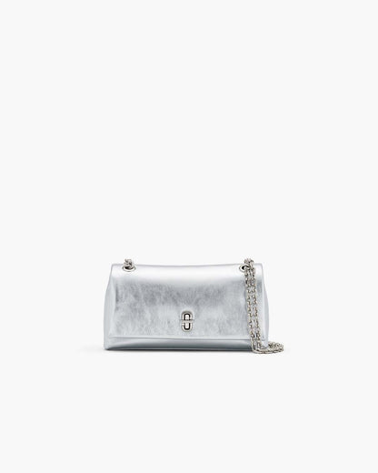 The Metallic Dual Chain Mini Bag Silver - Marc Jacobs New