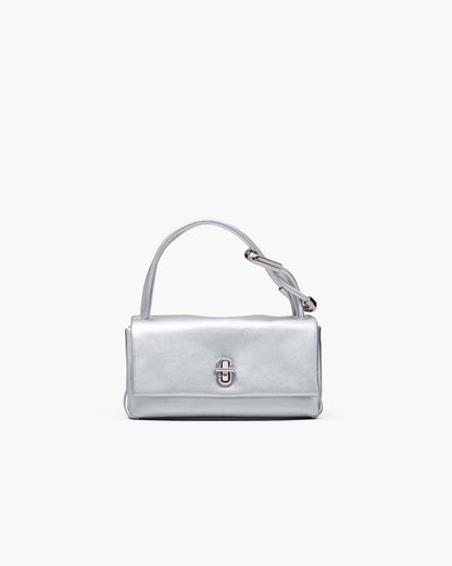 The Metallic Mini Dual Bag Silver - Marc Jacobs Featured