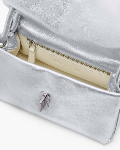 The Metallic Mini Dual Bag Silver - Marc Jacobs Featured