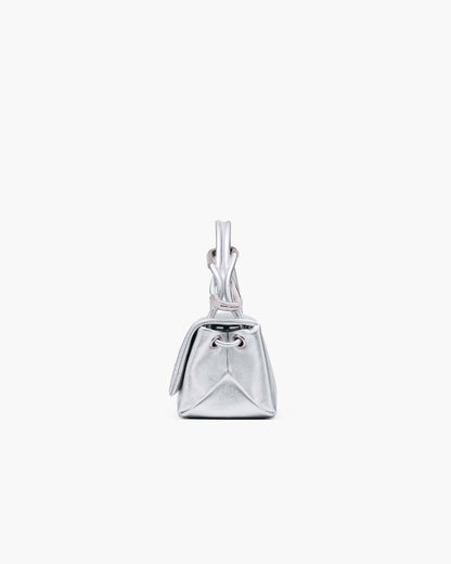 The Metallic Mini Dual Bag Silver - Marc Jacobs Featured