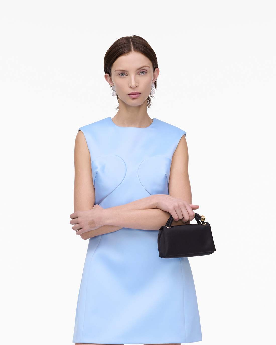 The Satin Micro Dual Bag Black - Marc Jacobs Popular