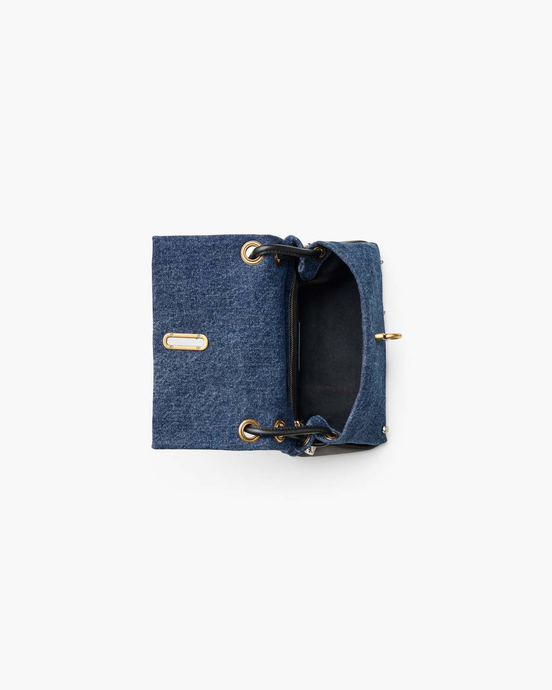 The Trinket Charm Denim Mini Dual Bag Medium Wash Multi - Marc Jacobs Best Seller