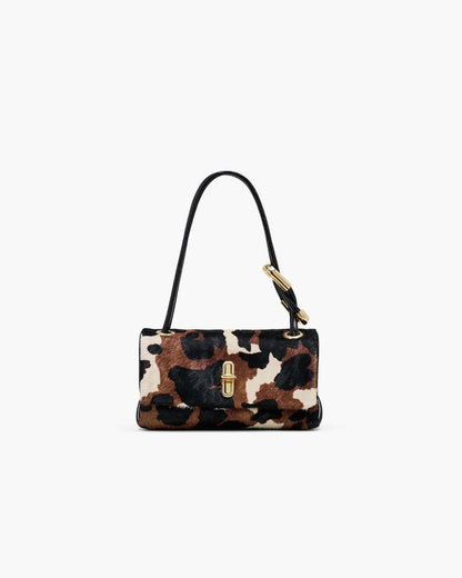 The Cow Haircalf Mini Dual Shoulder Bag Mocha Multi - Marc Jacobs Signature