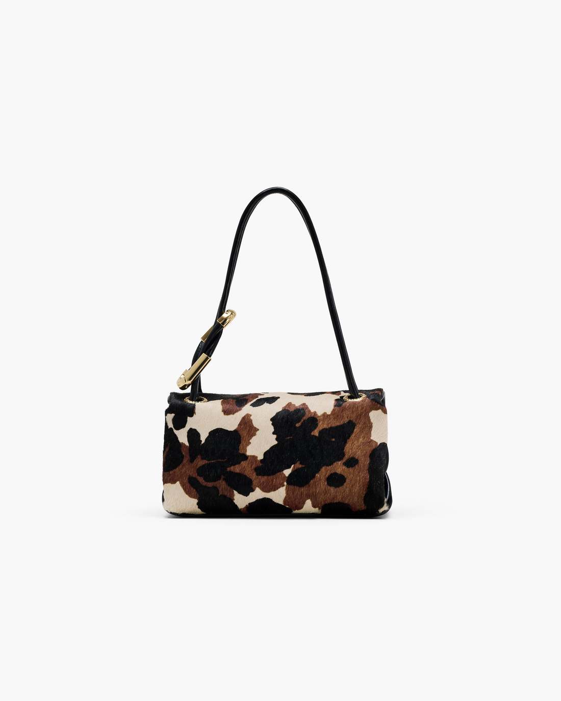 The Cow Haircalf Mini Dual Shoulder Bag Mocha Multi - Marc Jacobs Signature