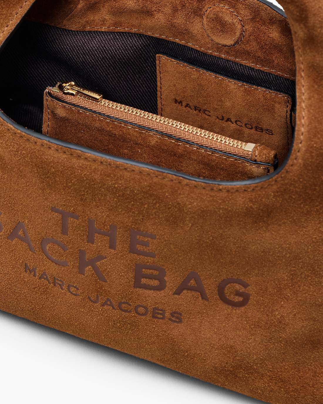 The Suede Mini Sack Bag Copper - Marc Jacobs Premium