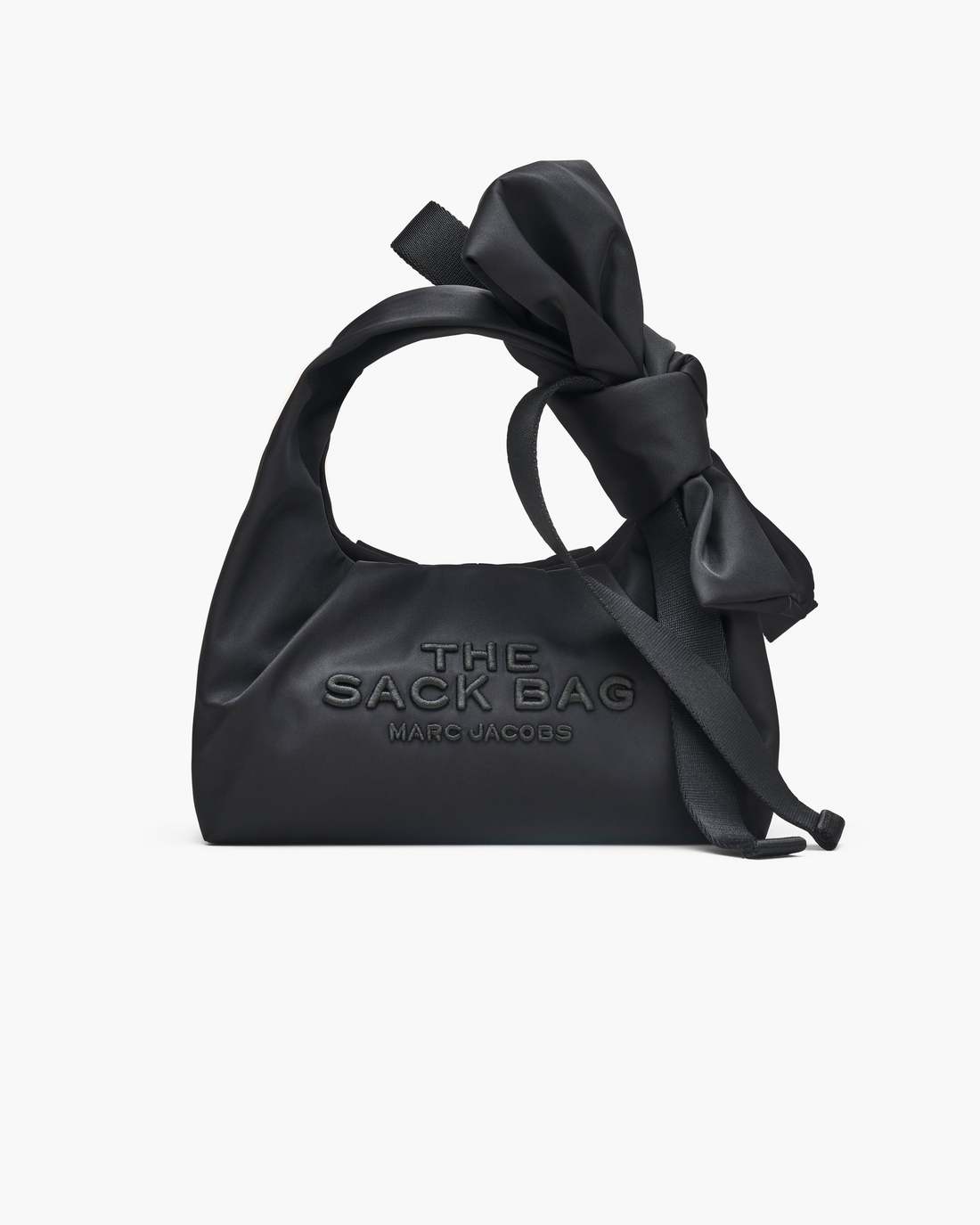 The Bow Nylon Mini Sack Bag Black - Marc Jacobs Best Seller