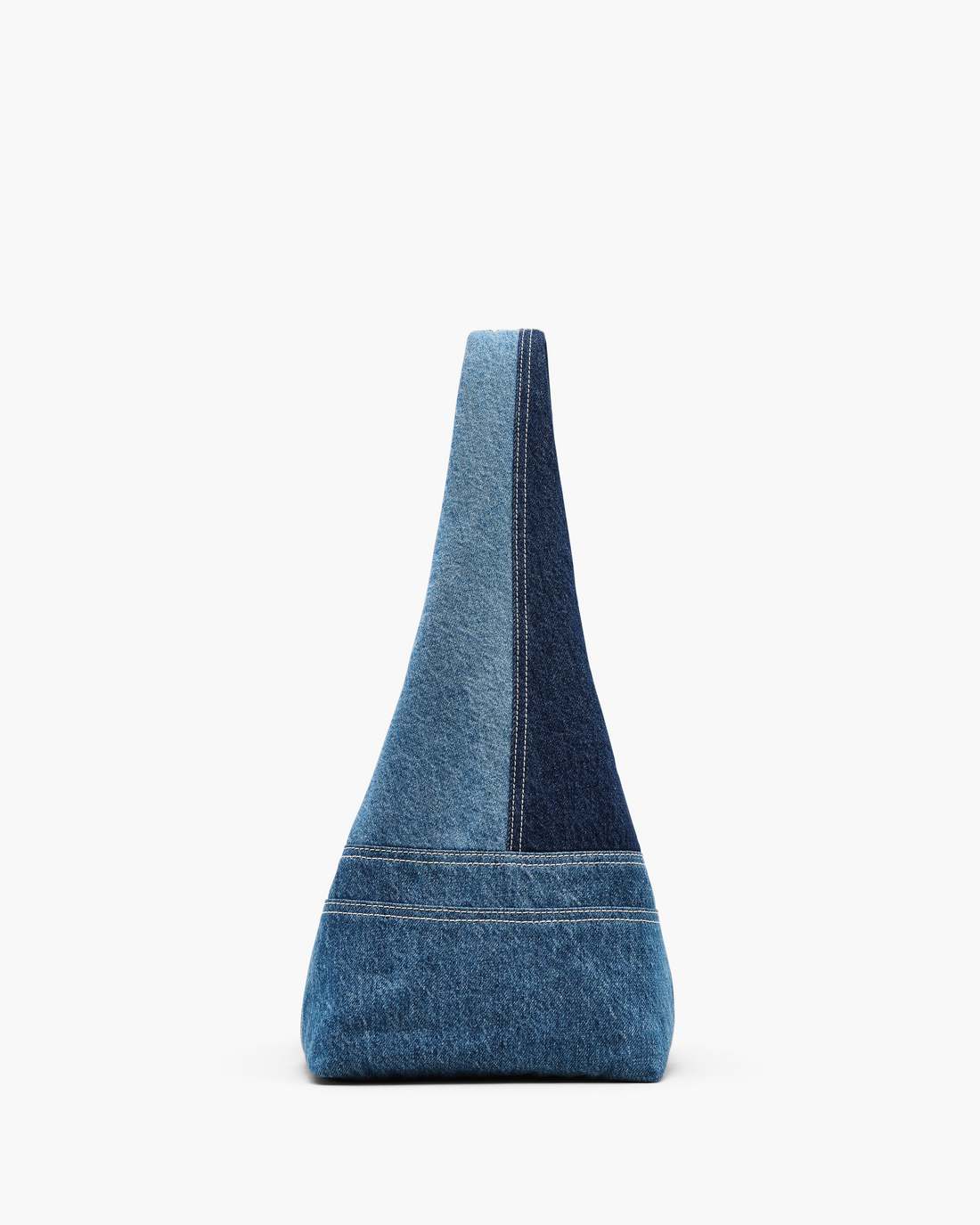 The Patchwork Denim Sack Bag Blue Denim - Marc Jacobs Exclusive