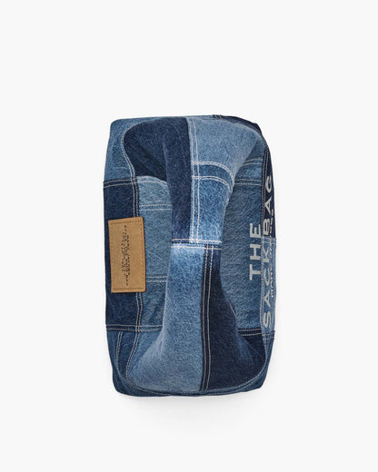 The Patchwork Denim Sack Bag Blue Denim - Marc Jacobs Exclusive