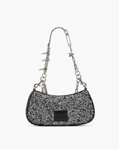The Sequin Charm Shoulder Bag Silver - Marc Jacobs Popular