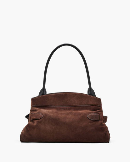 The Suede Dakota Satchel Dark Brown - Marc Jacobs Recommended