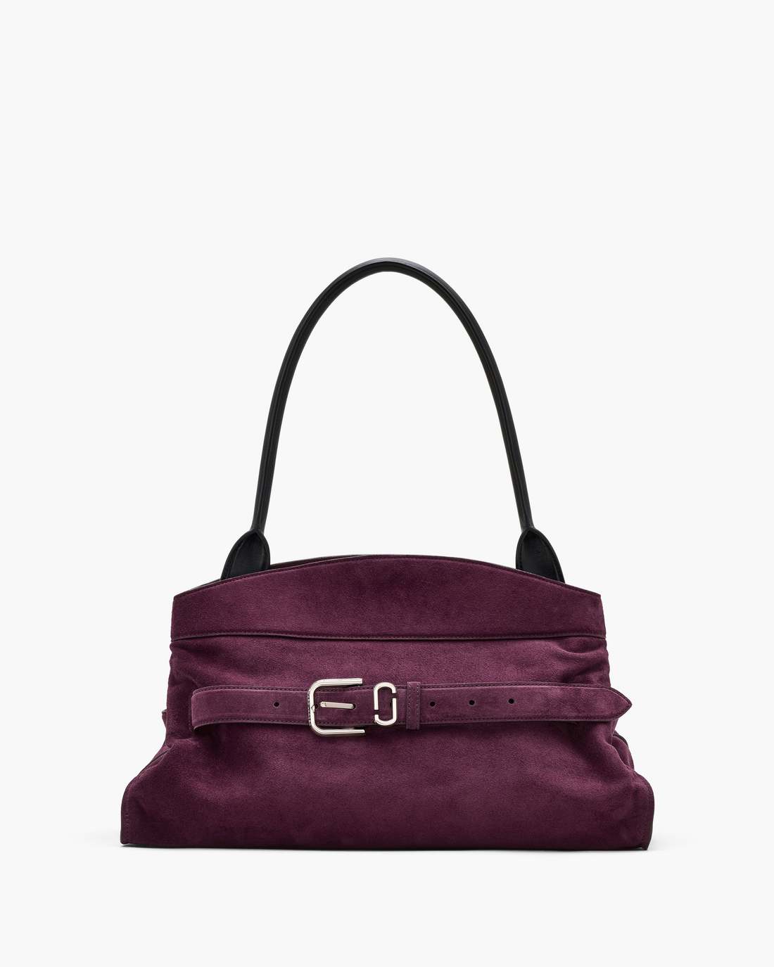 The Suede Dakota Satchel Dark Plum - Marc Jacobs Exclusive