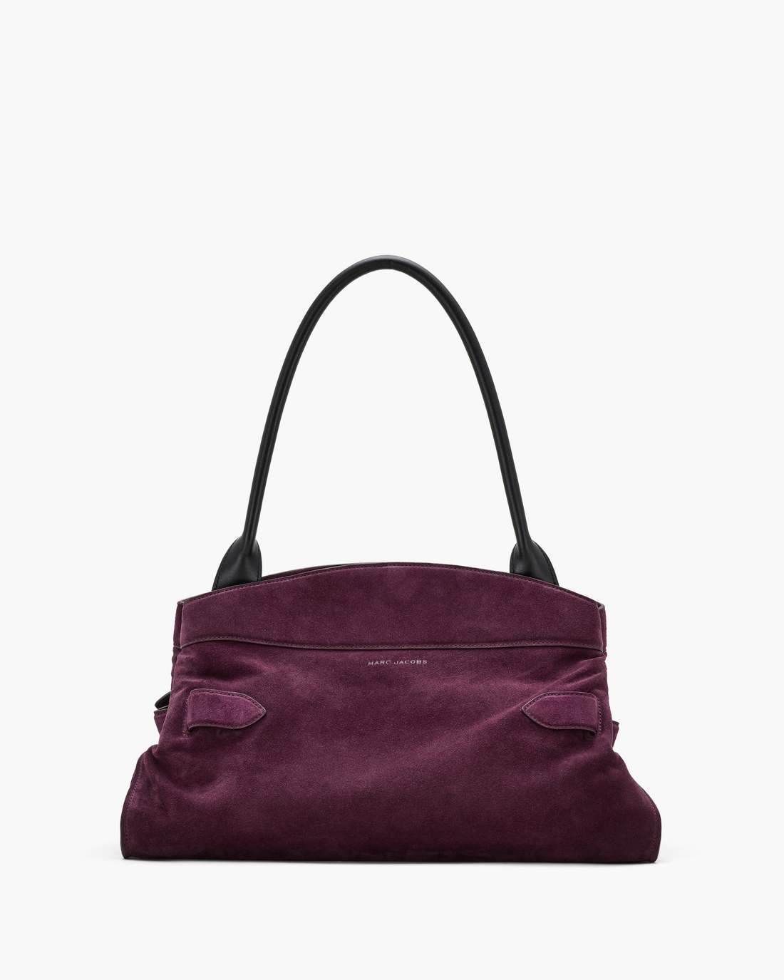 The Suede Dakota Satchel Dark Plum - Marc Jacobs Exclusive