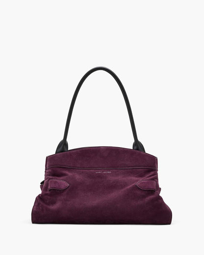 The Suede Dakota Satchel Dark Plum - Marc Jacobs Exclusive