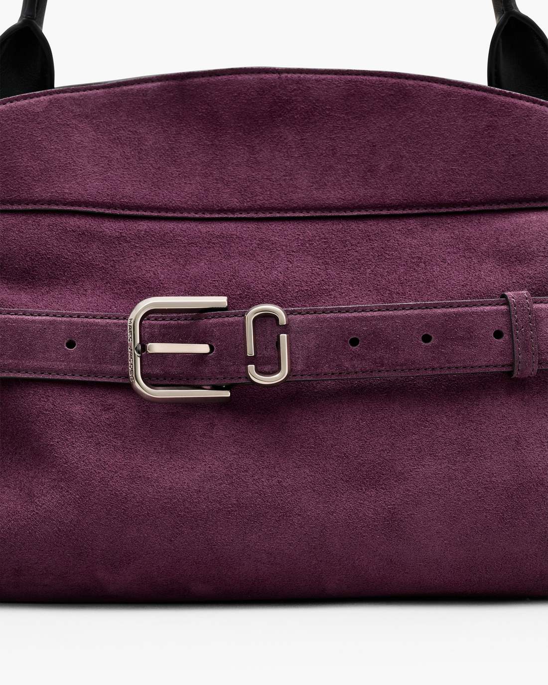 The Suede Dakota Satchel Dark Plum - Marc Jacobs Exclusive