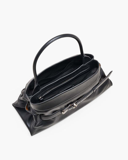 The Dakota Satchel Black - Marc Jacobs Signature