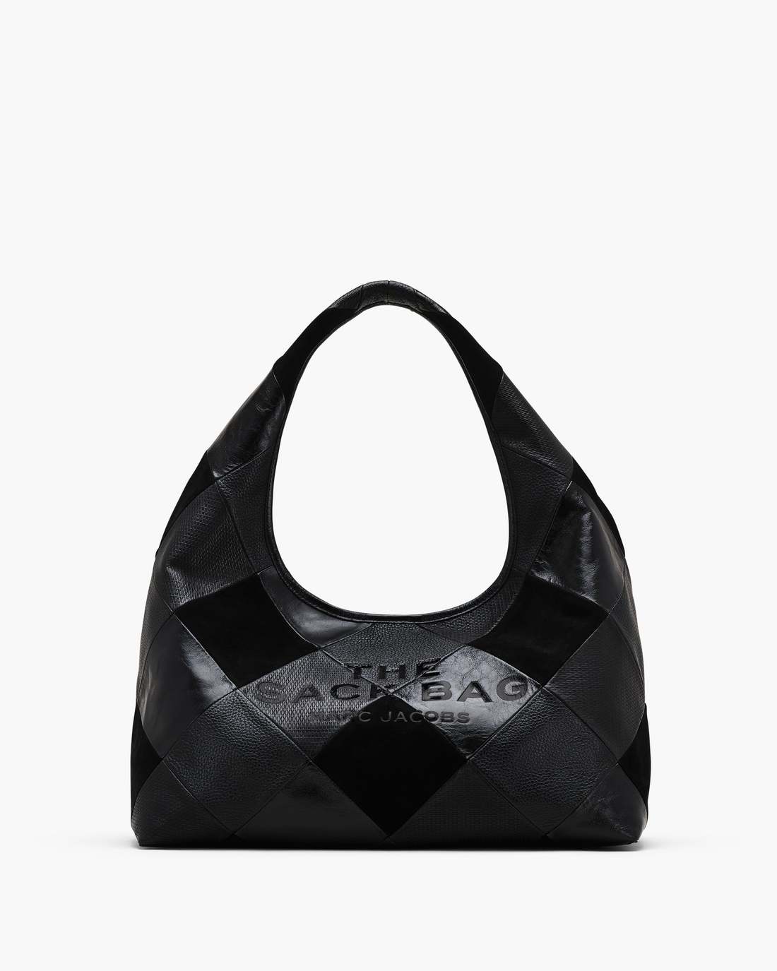 The Suede Patchwork Sack Bag Black Multi - Marc Jacobs Featured