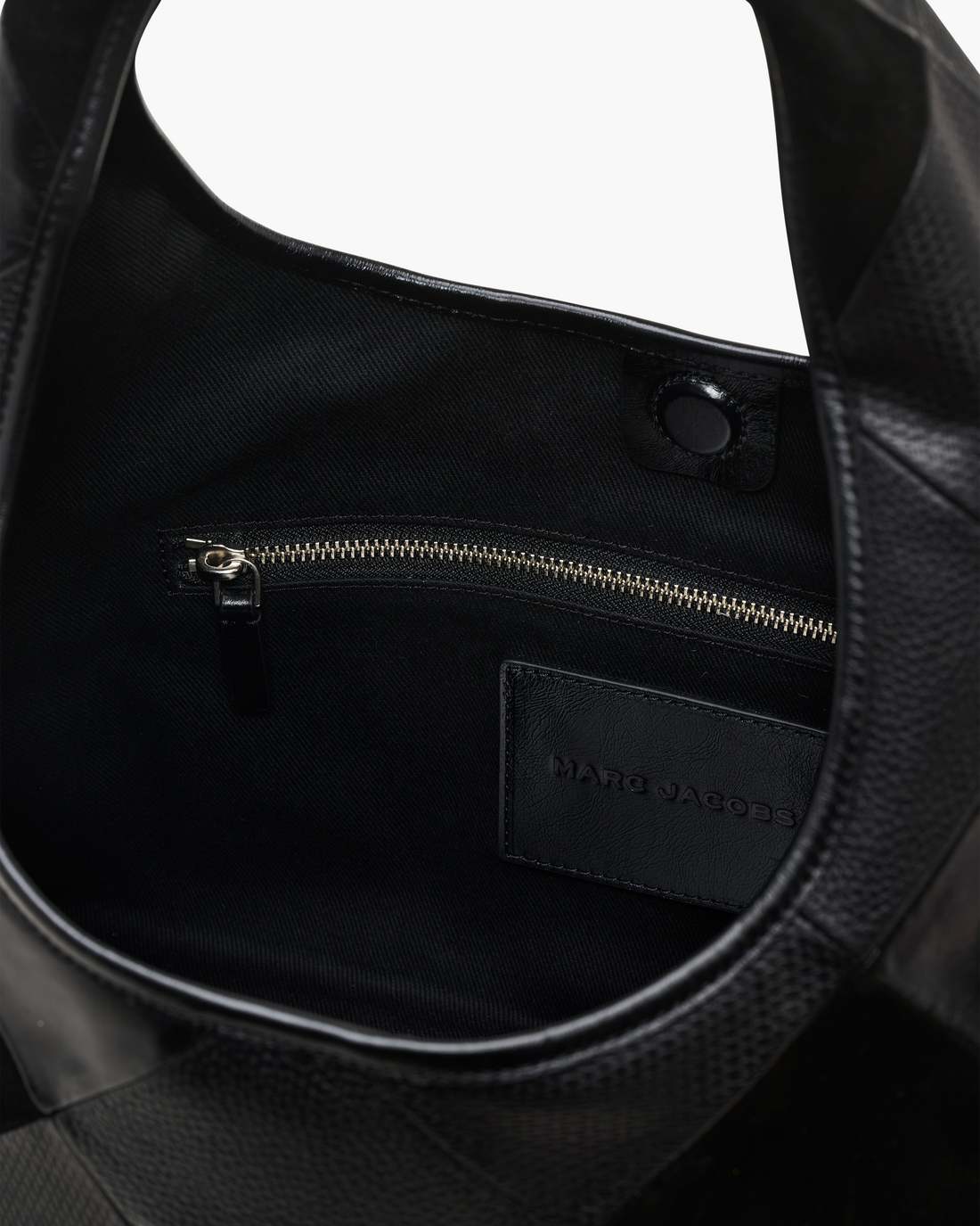 The Suede Patchwork Sack Bag Black Multi - Marc Jacobs Featured