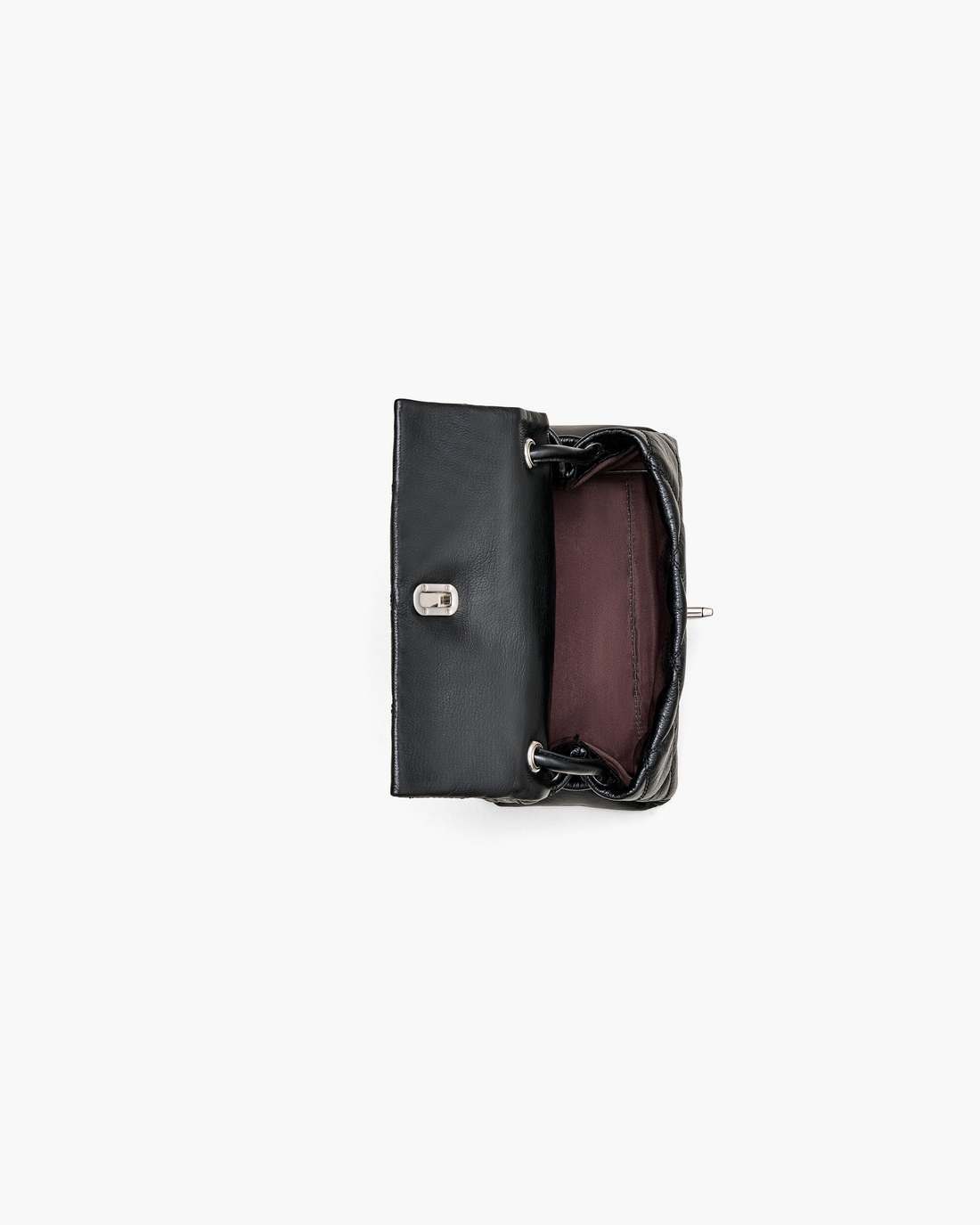 The Quilted Mini Dual Shoulder Bag Black - Marc Jacobs Premium