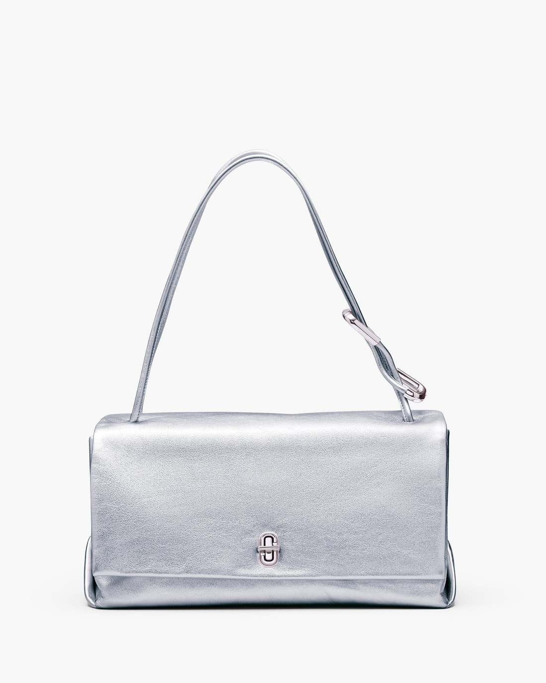 The Metallic Large Dual Bag Silver - Marc Jacobs Popular