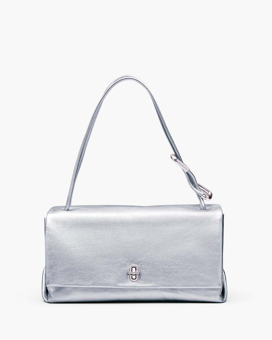 The Metallic Large Dual Bag Silver - Marc Jacobs Popular