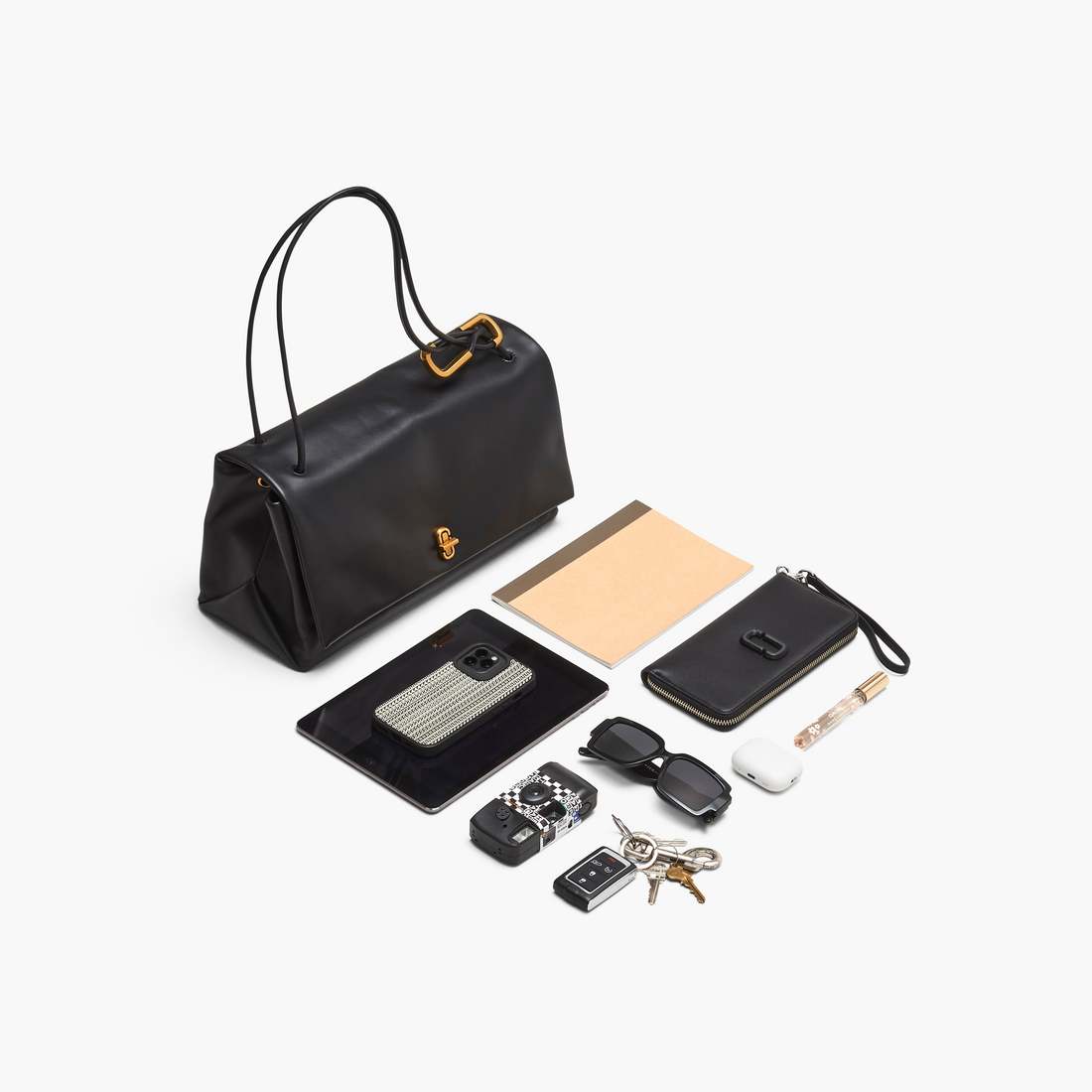 The Large Dual Bag Cloud White - Marc Jacobs Best Seller