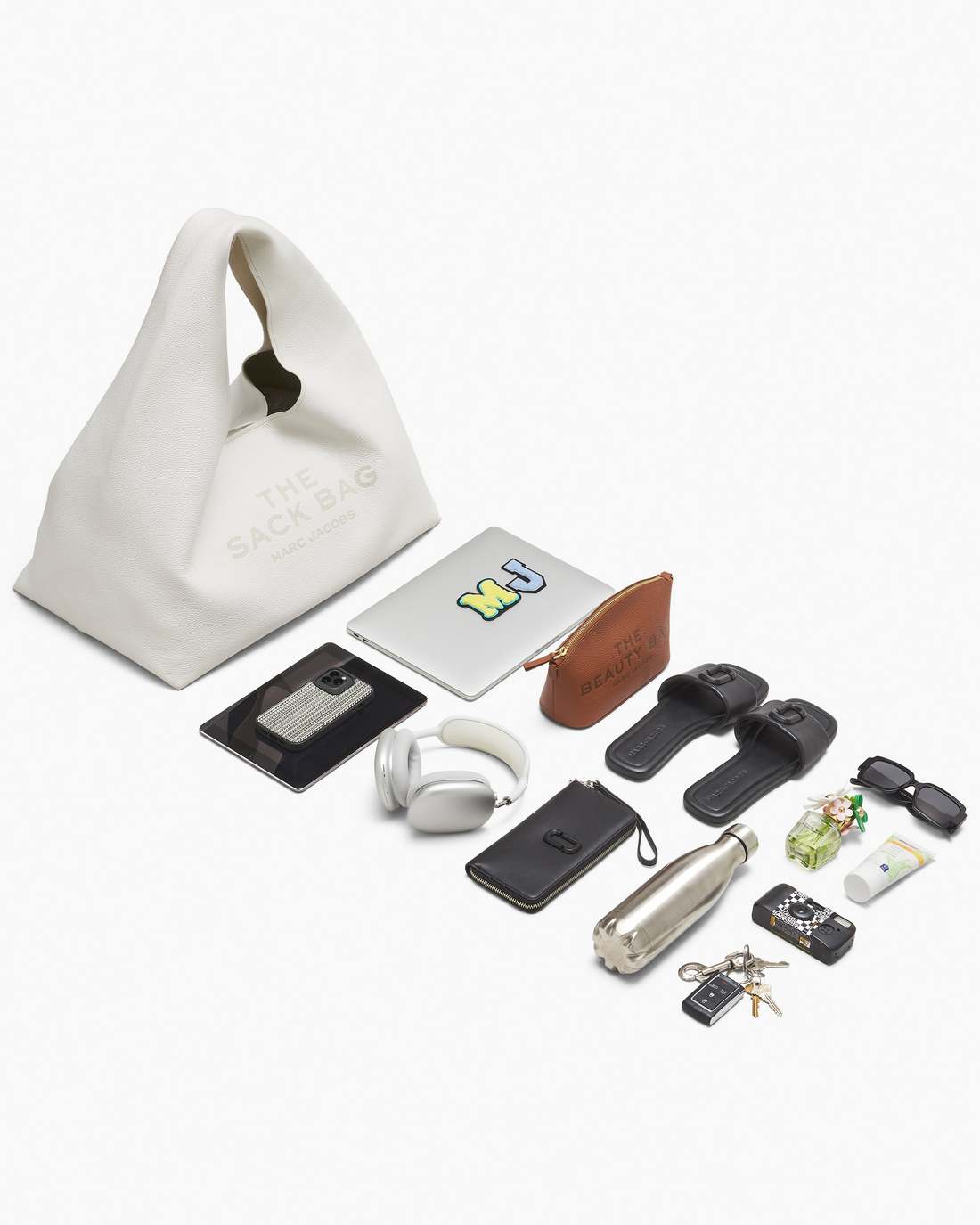 The XL Sack Bag White - Marc Jacobs Popular