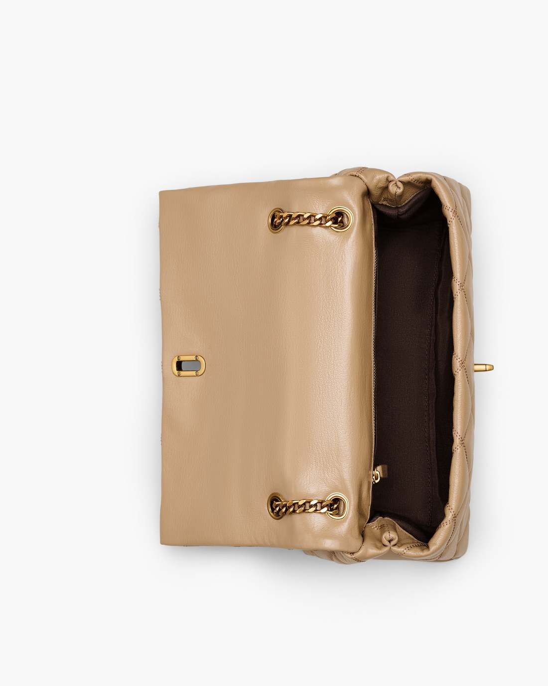 The Quilted Dual Convertible Shoulder Bag Camel - Marc Jacobs Trending