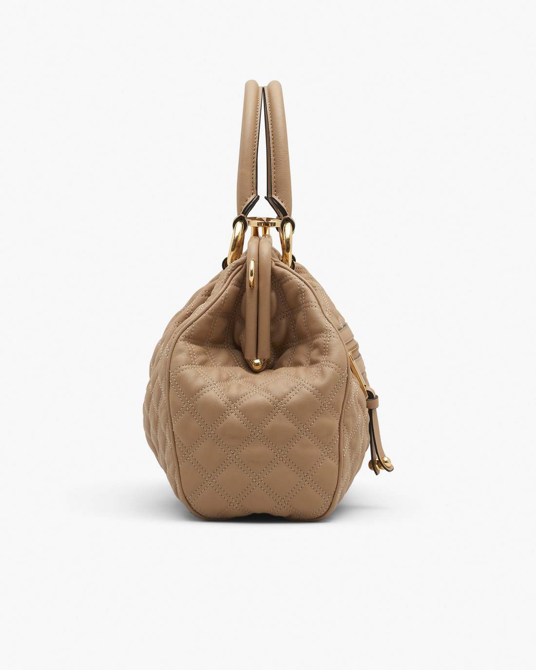 Re-Edition Quilted Leather Stam Bag Camel - Marc Jacobs Recommended