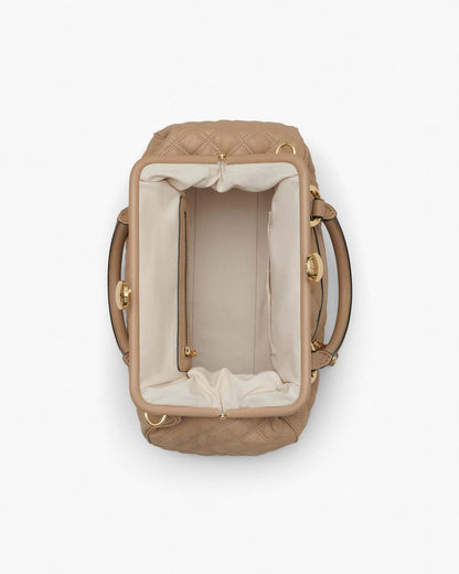 Re-Edition Quilted Leather Stam Bag Camel - Marc Jacobs Recommended