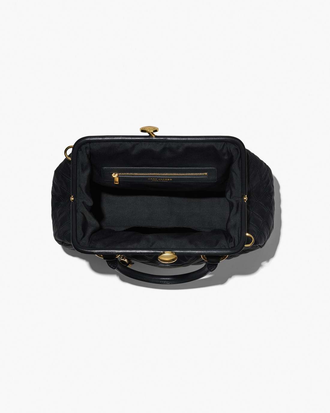 Re-Edition Quilted Leather Stam Bag Black - Marc Jacobs Exclusive