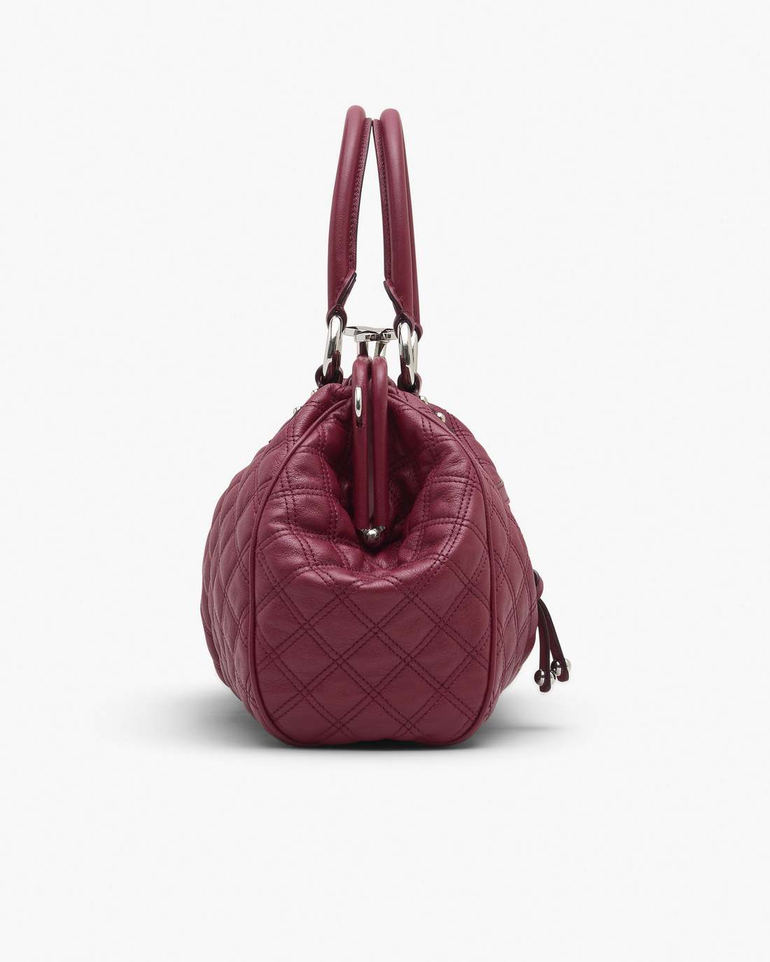 Re-Edition Quilted Leather Stam Bag Cherry - Marc Jacobs Signature