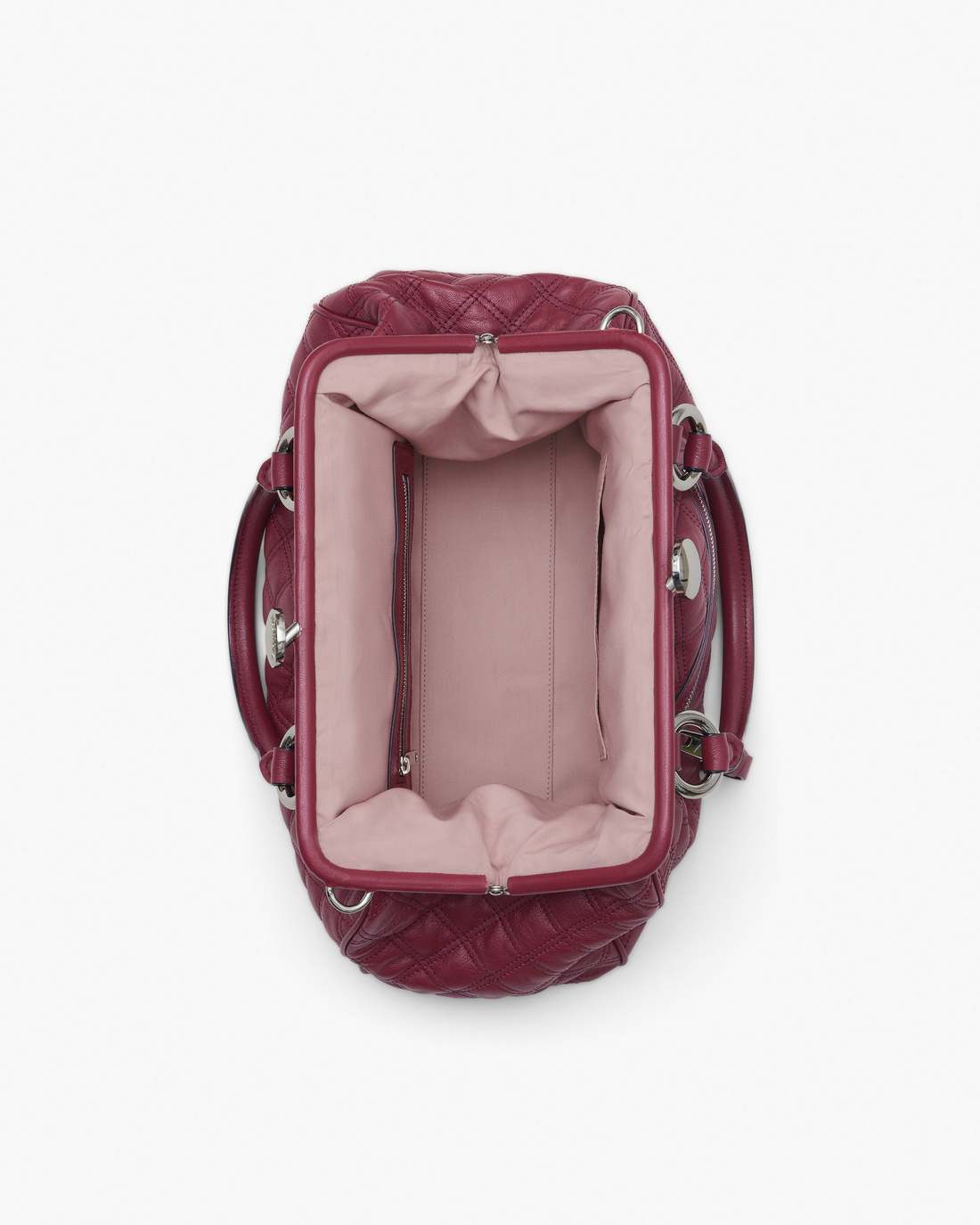 Re-Edition Quilted Leather Stam Bag Cherry - Marc Jacobs Signature