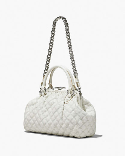 Re-Edition Quilted Leather Stam Bag Cloud White - Marc Jacobs Premium