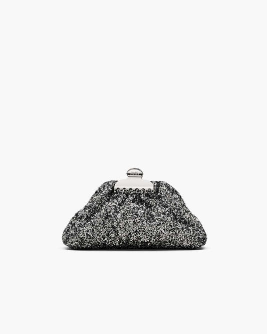 The Sequin Glam Small Clutch Silver - Marc Jacobs Trending
