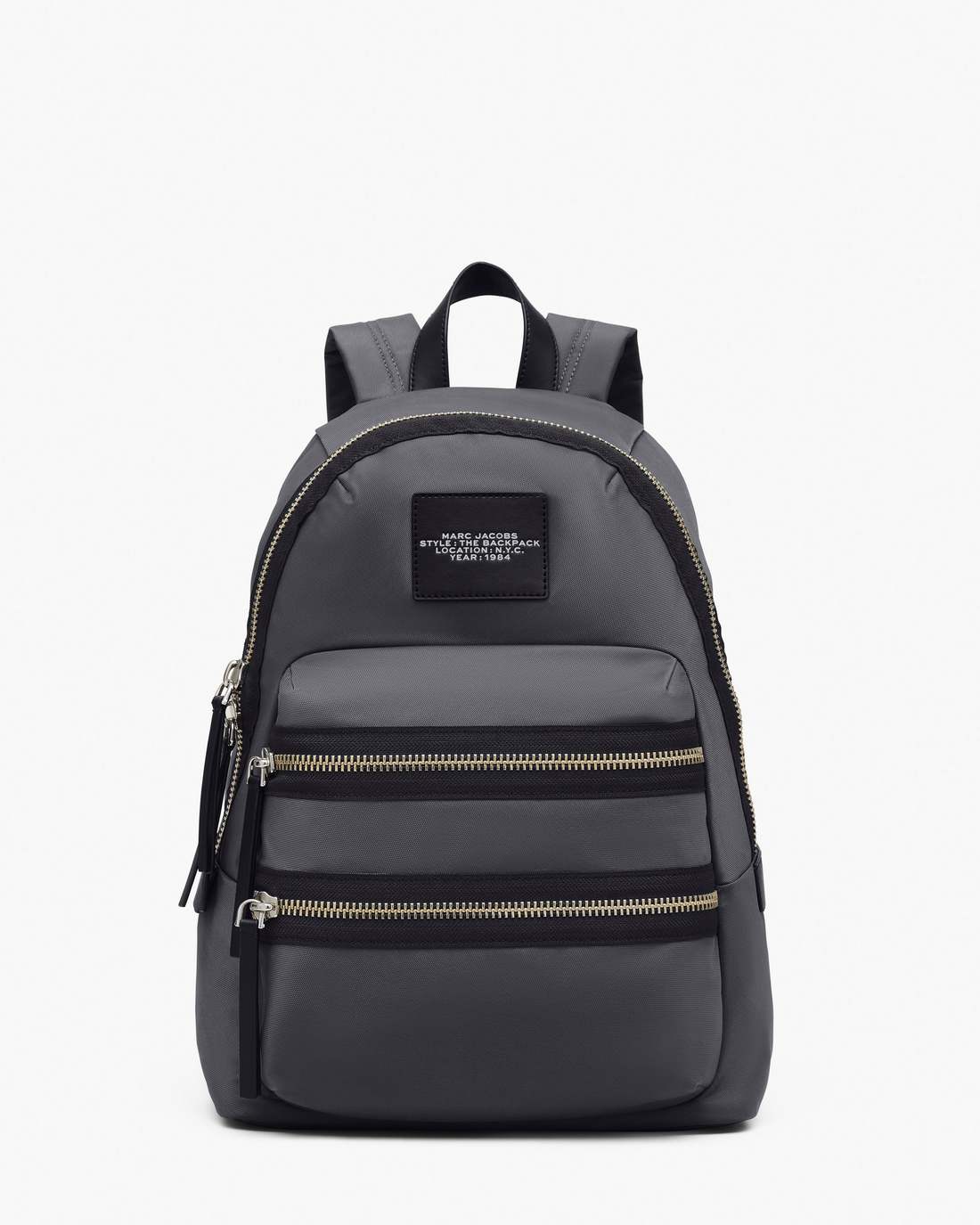 The Biker Nylon Large Backpack Dark Shadow - Marc Jacobs Premium