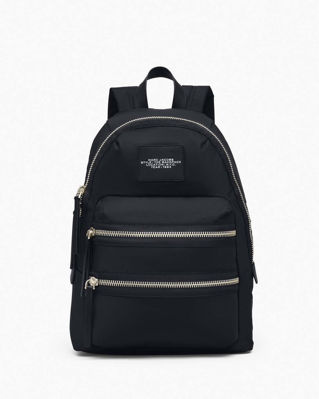 The Biker Nylon Large Backpack Black - Marc Jacobs Featured