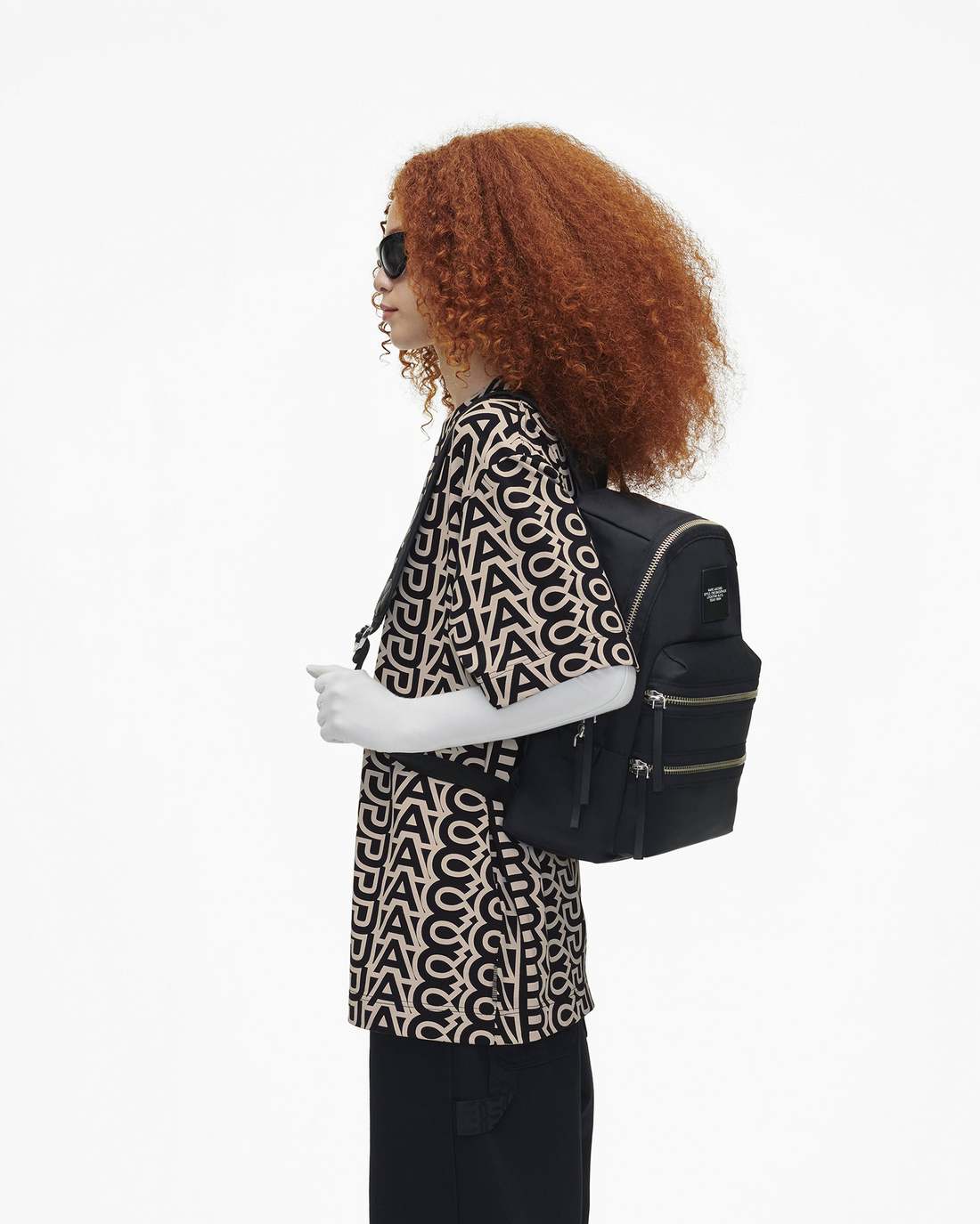 The Biker Nylon Large Backpack Black - Marc Jacobs Featured