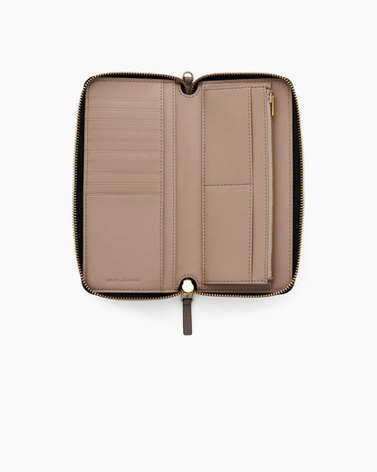 The Leather Continental Wallet Cement - Marc Jacobs Recommended