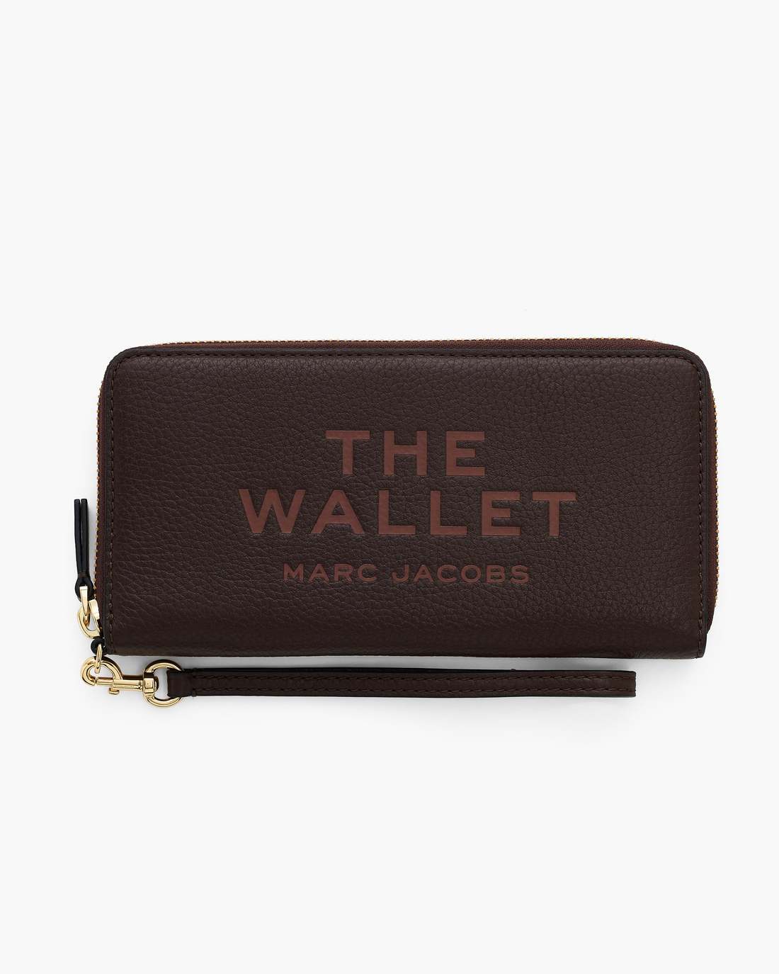 The Leather Continental Wallet Ganache - Marc Jacobs New