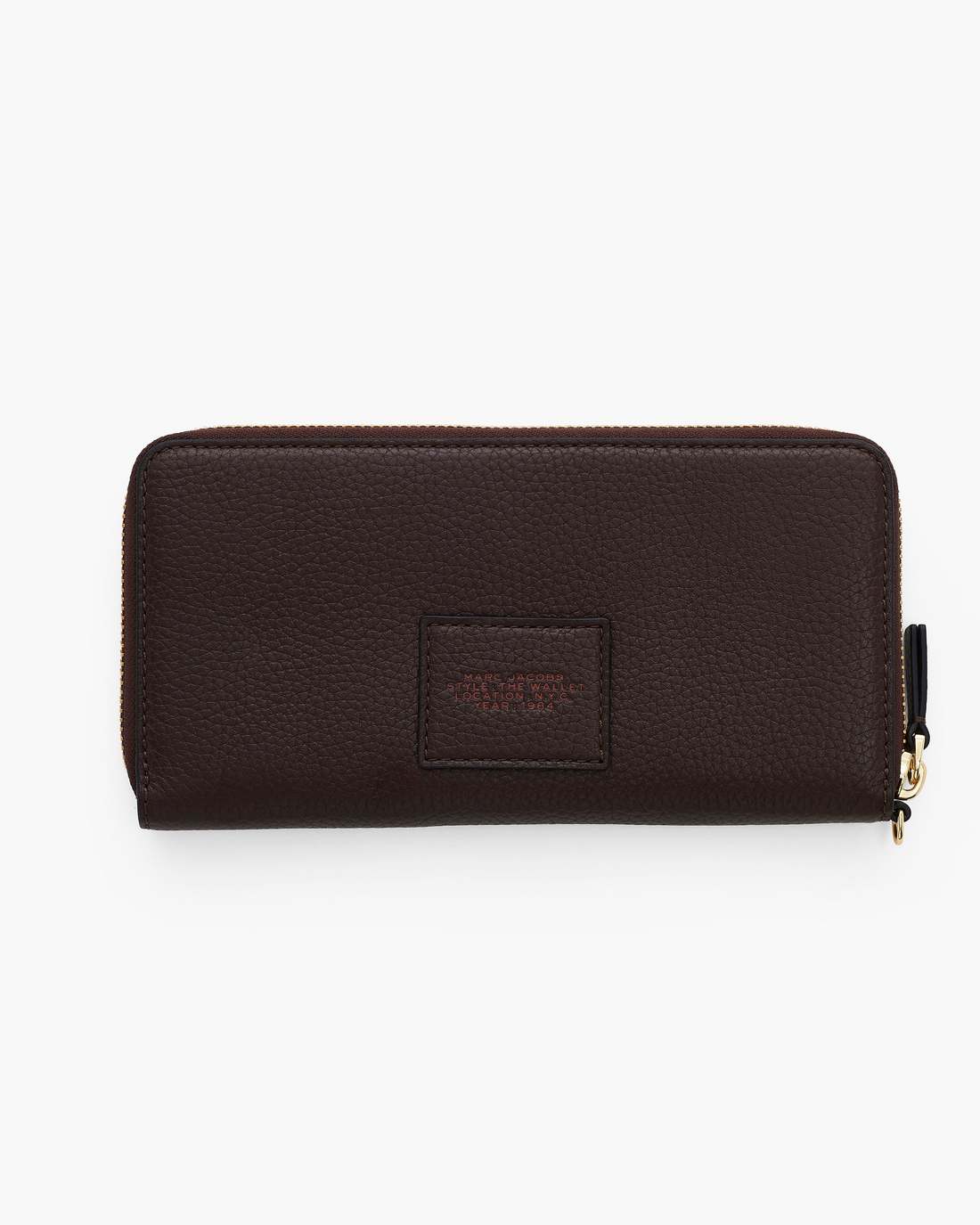 The Leather Continental Wallet Ganache - Marc Jacobs New