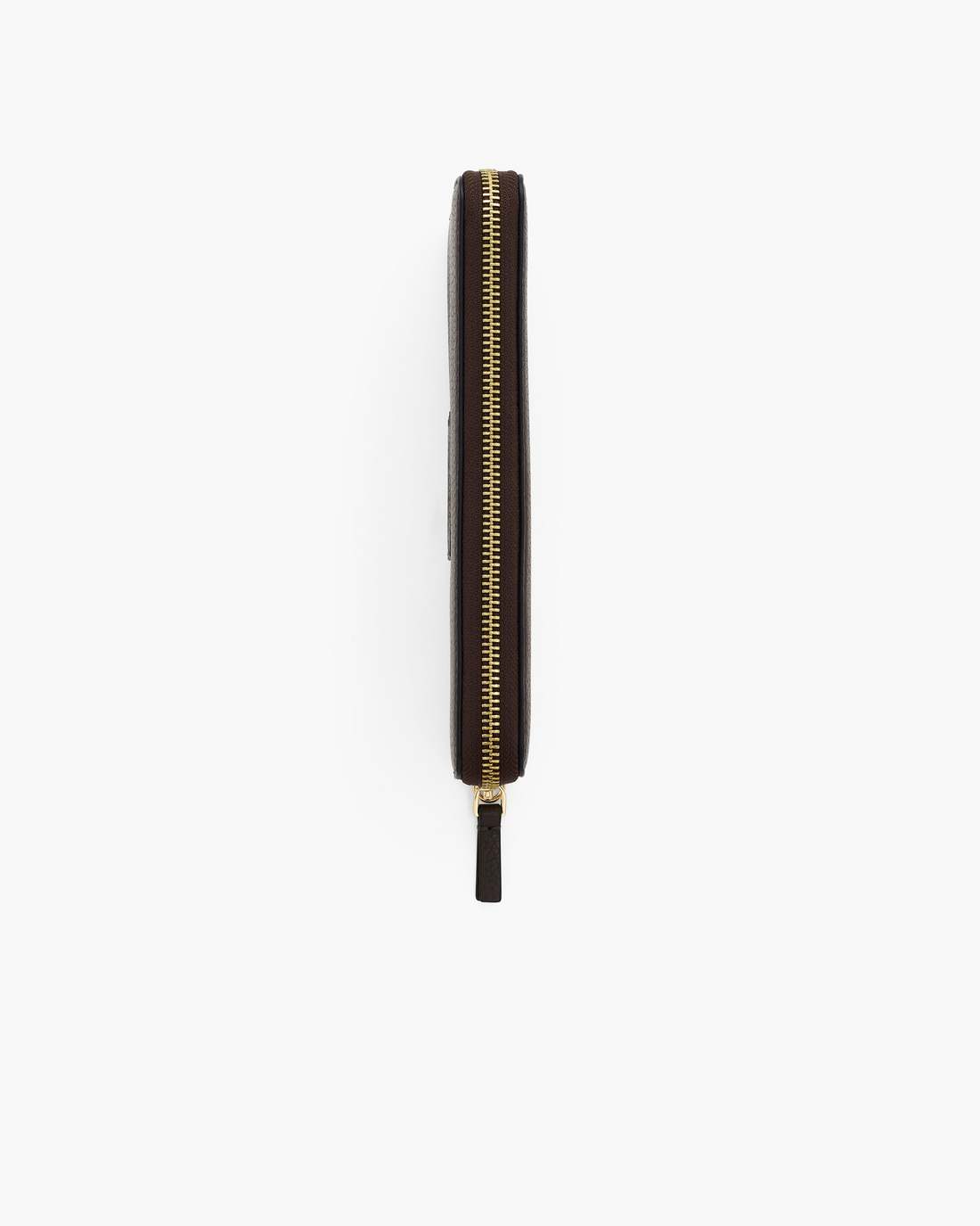 The Leather Continental Wallet Ganache - Marc Jacobs New