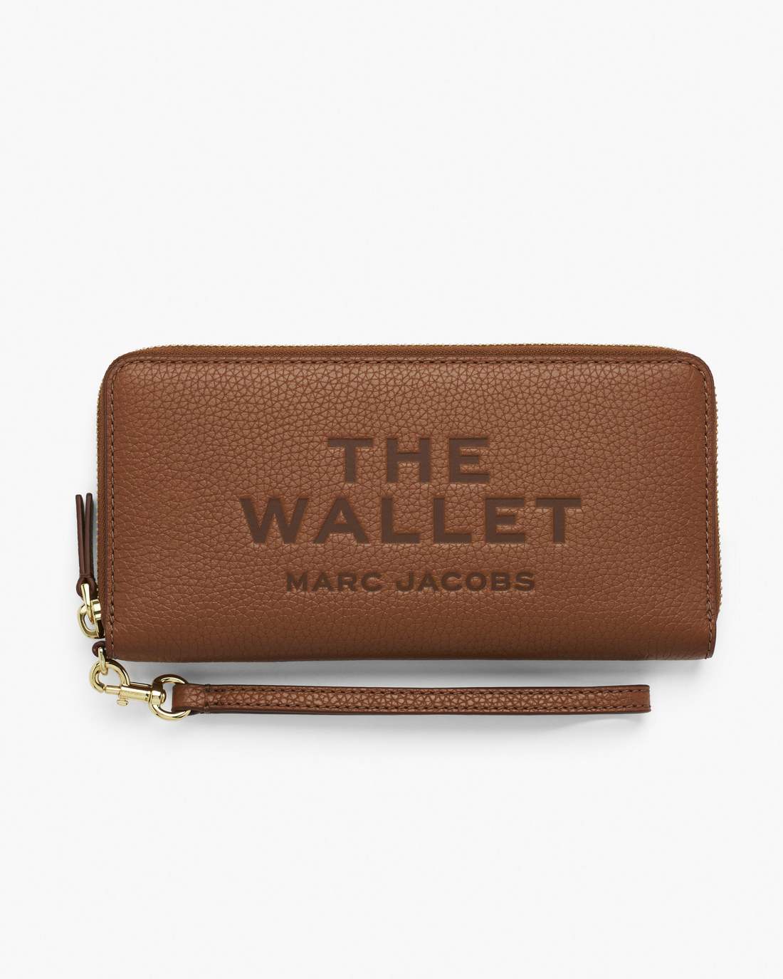 The Leather Continental Wallet Argan Oil - Marc Jacobs Signature