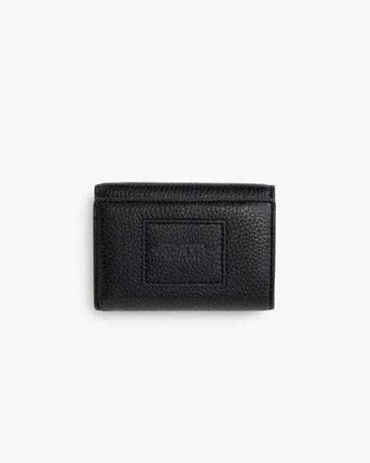 The Leather Trifold Wallet Black - Marc Jacobs New