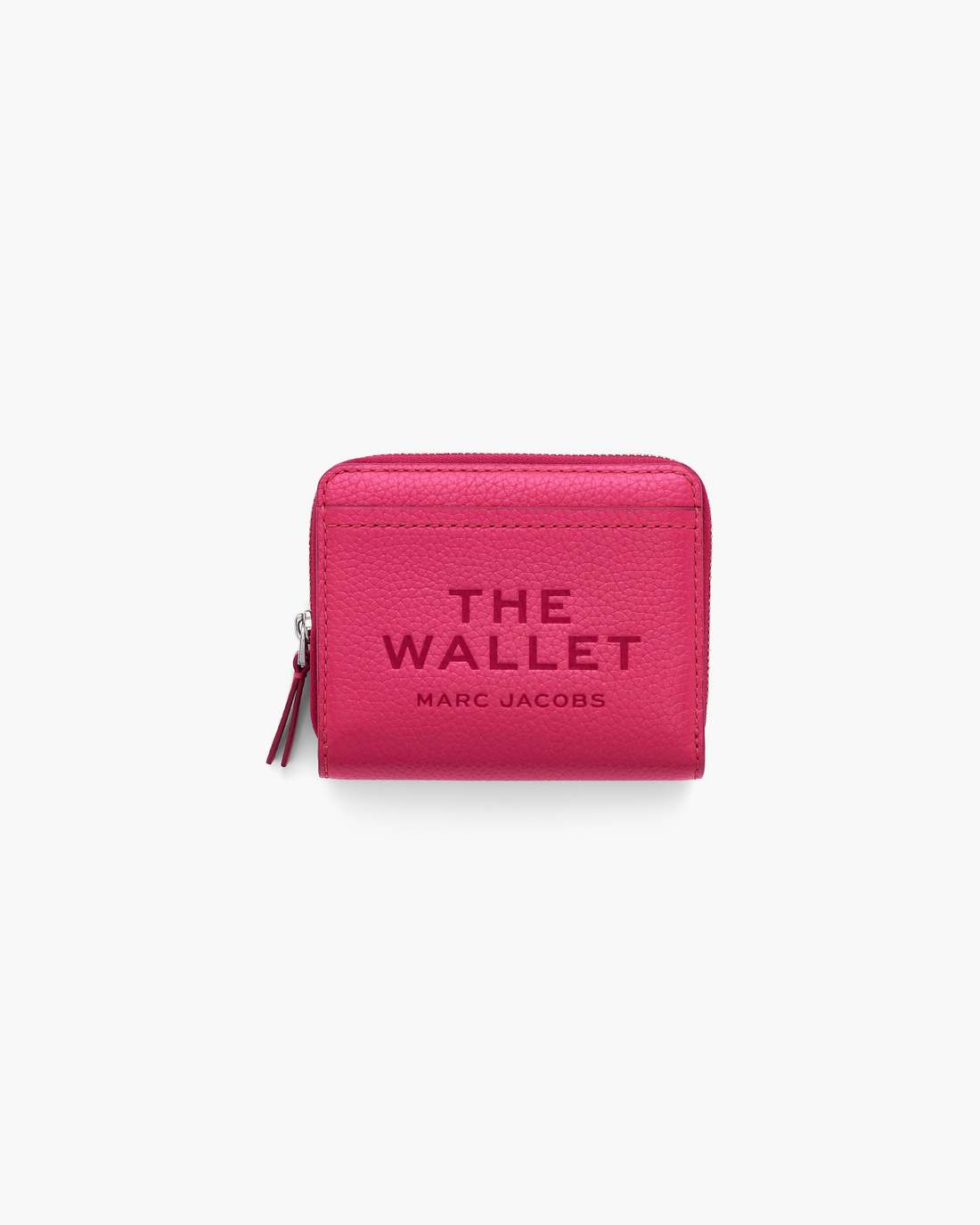 The Leather Mini Compact Wallet Raspberry Pink - Marc Jacobs Popular