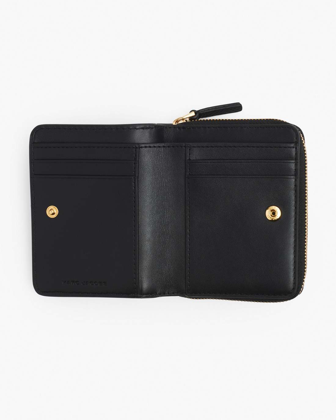 The Leather Mini Compact Wallet Black - Marc Jacobs Best Seller